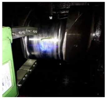 Magnetic Particle Test of Crankshaft of Daihatsu 6 DK-20 Engine