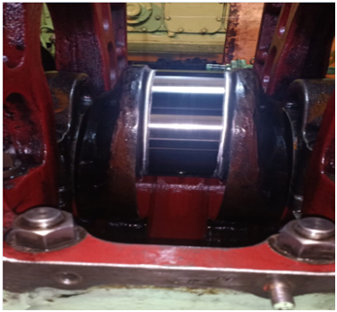 Crankshaft after Grinding and Polishing