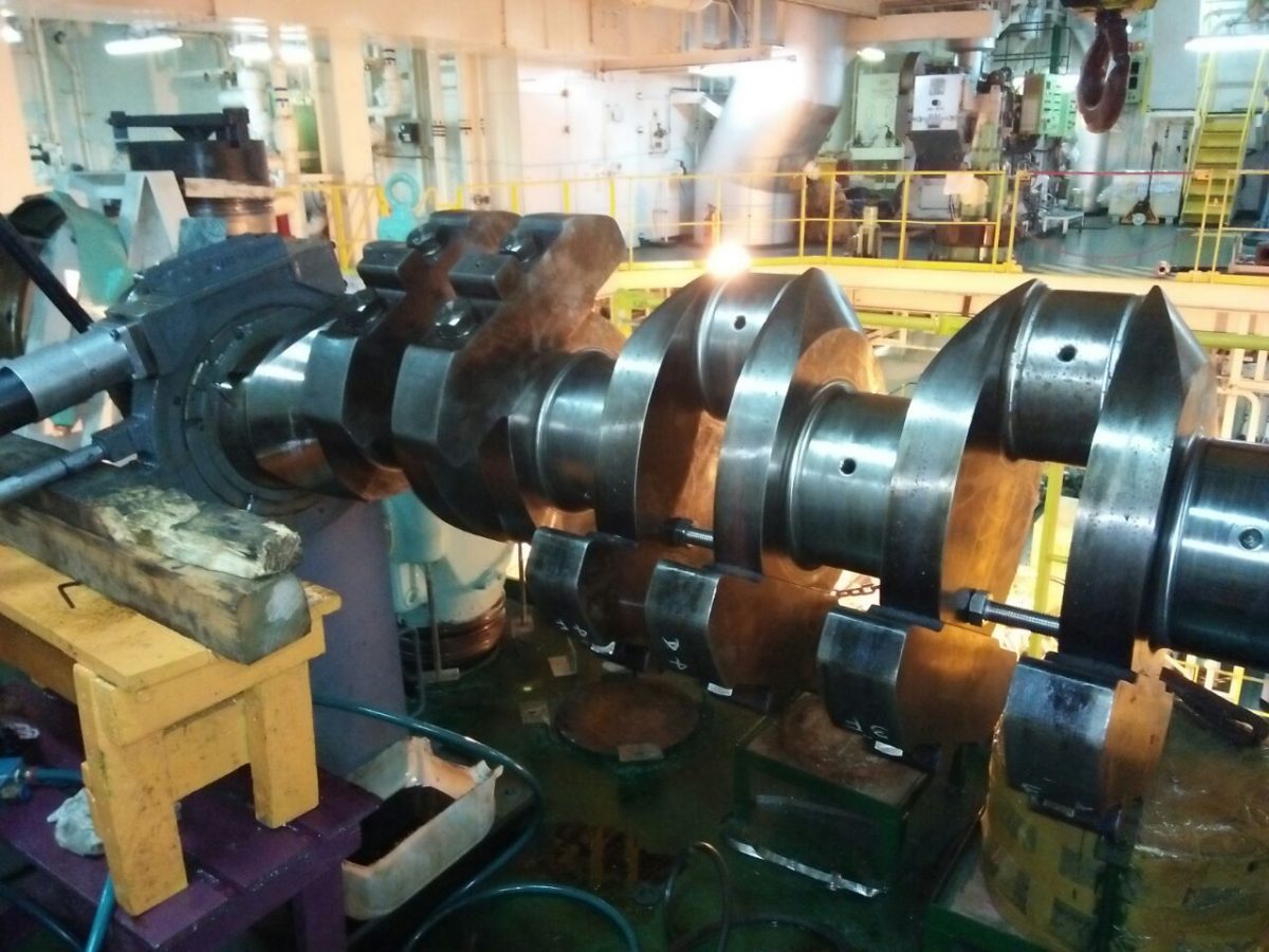 In Situ Crankshaft Grinding Services by RA Power Solutions