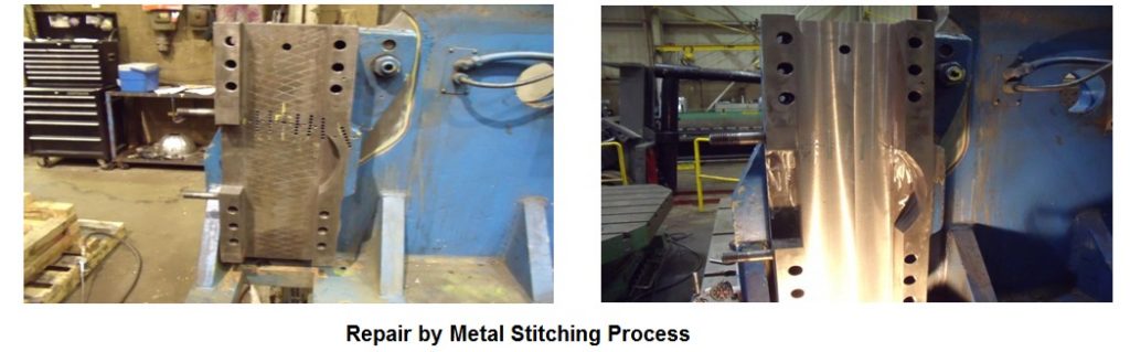 Repair by Metal Stitching Process