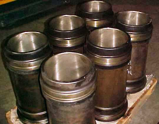 Cylinder liner of Wartsila 12V32