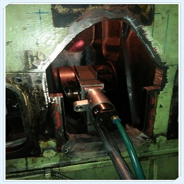 Crankshaft repair machining