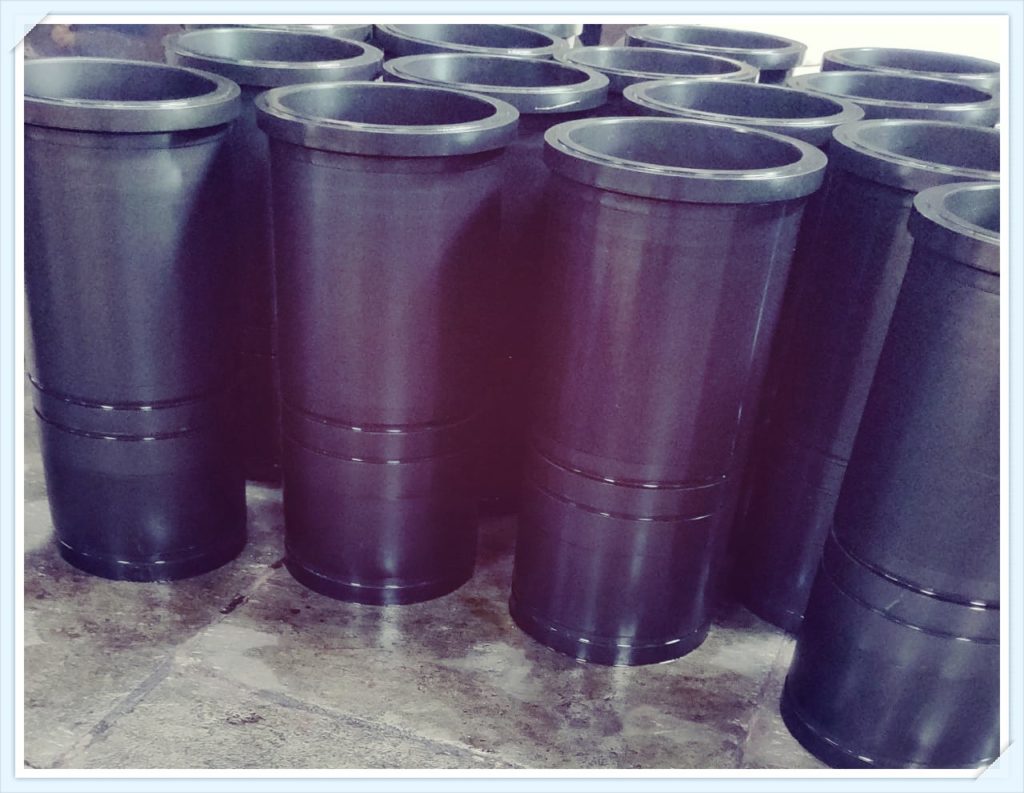 cylinder liner and cylinder sleeve after phosphating