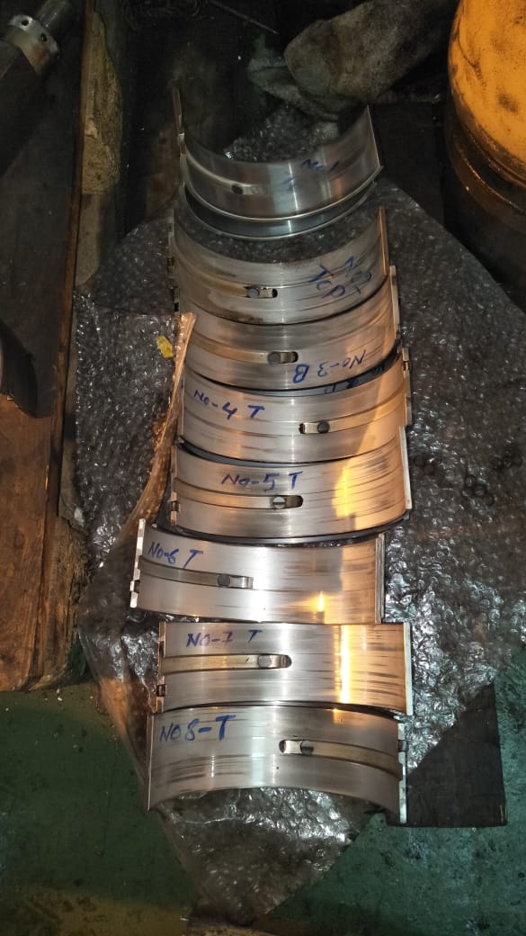 Diesel Engine Bearing | Exporter White Metal Engine Bearings | Compressor & Pump of Diesel Engine