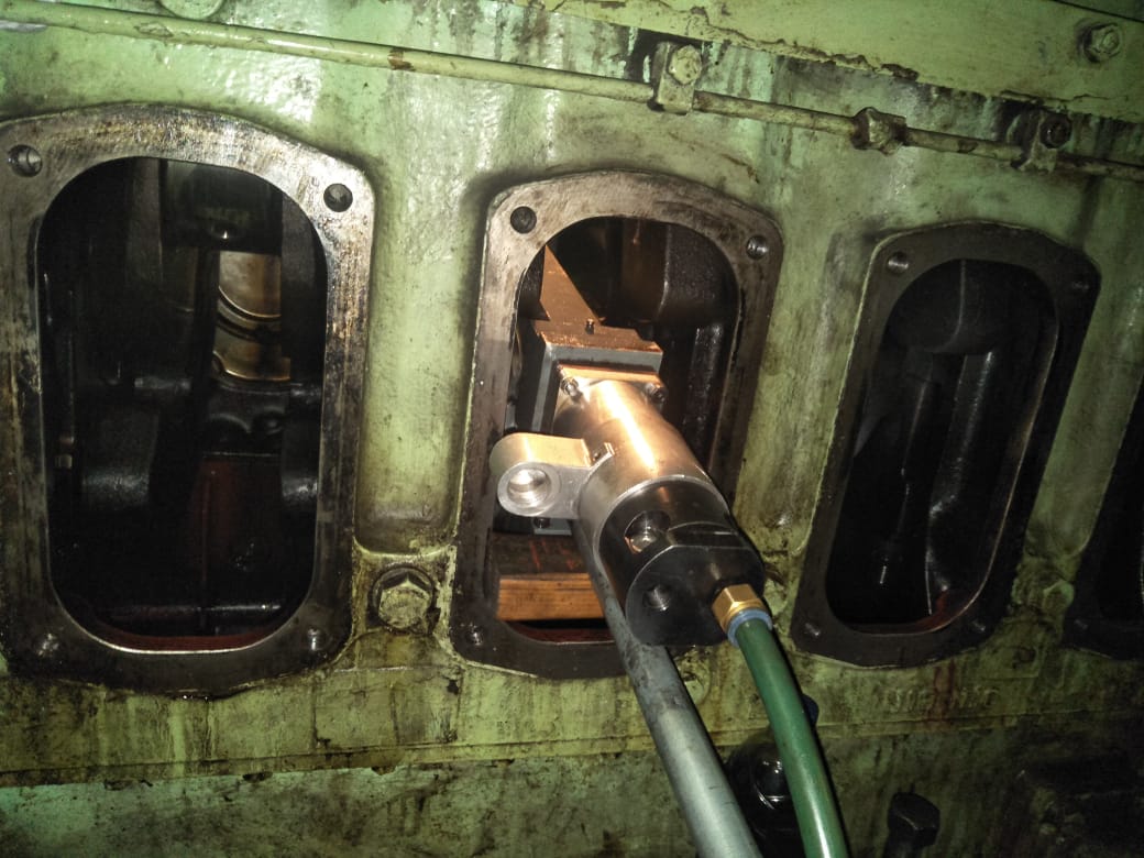Onsite Crankshaft Refurbishment | Repair of Main Engine Crankshaft