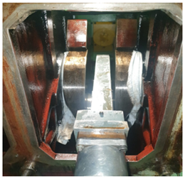 Repair of MAN B&W Model 5L 16-24 by Using Onsite Crankshaft Grinding Machine
