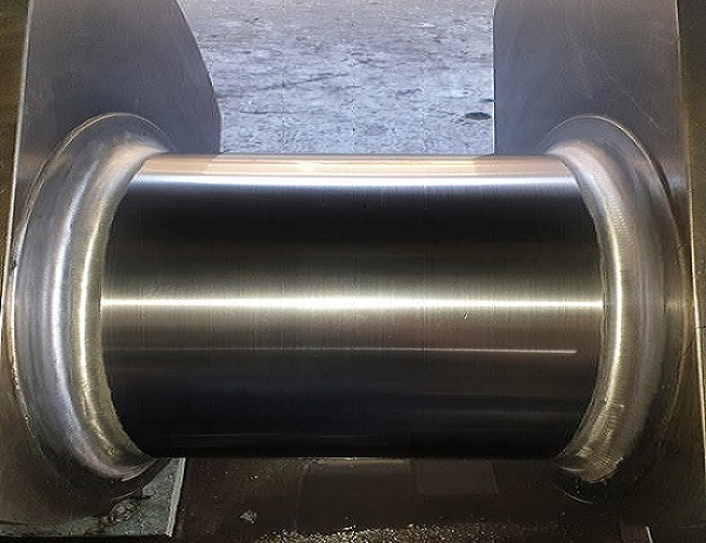Picture showing Crankshaft after Machining and Grinding of CO2 compressor