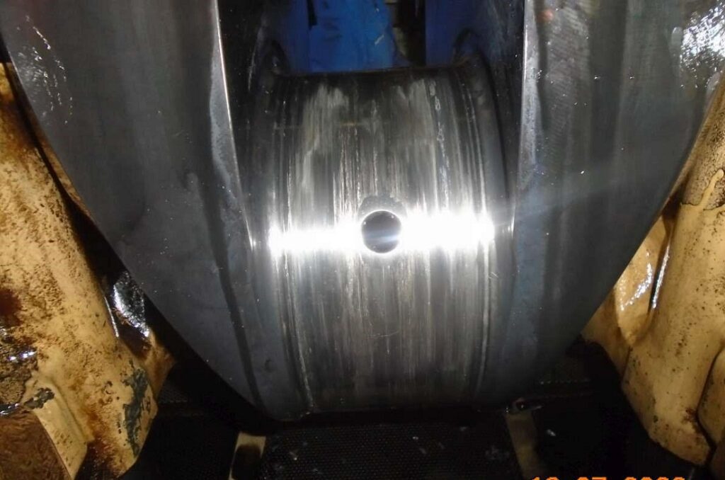 Wartsila 4L20 damaged crankshaft